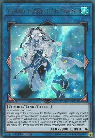 Yuki-Onna, the Absolute Zero Mayakashi DUOV-EN025