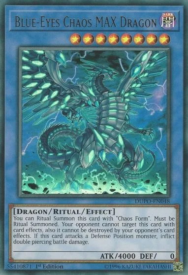 Blue-Eyes Chaos MAX Dragon DUPO-EN048