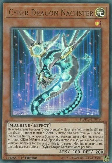Cyber Dragon Nachster [1st Edition] DUPO-EN036