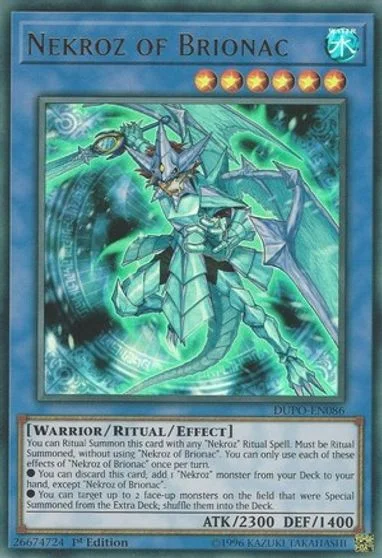 Nekroz of Brionac [1st Edition] DUPO-EN086