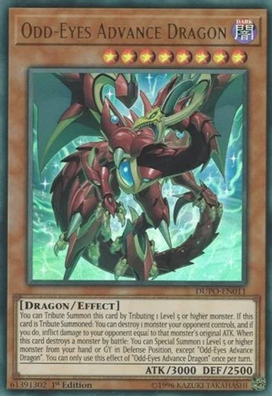 Odd-Eyes Advance Dragon [1st Edition] DUPO-EN011