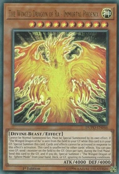 The Winged Dragon of Ra - Immortal Phoenix DUPO-EN046