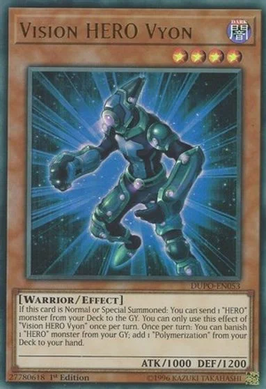 Vision HERO Vyon [1st Edition] DUPO-EN053