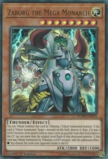 Zaborg the Mega Monarch DUPO-EN079