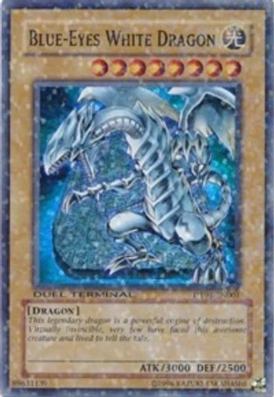 Blue-Eyes White Dragon DT01-EN001