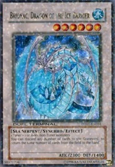 Brionac, Dragon of the Ice Barrier DT01-EN031