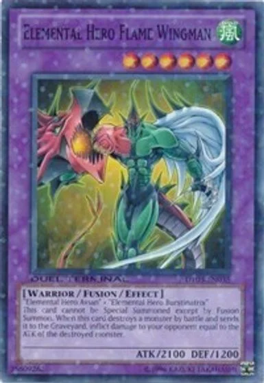 Elemental Hero Flame Wingman DT03-EN035