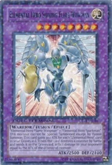 Elemental Hero Shining Flare Wingman DT03-EN086