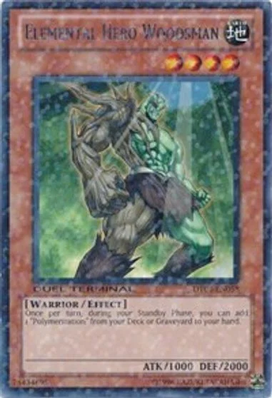Elemental HERO Woodsman DT04-EN058