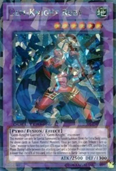 Gem-Knight Ruby DT05-EN034