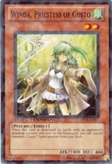 Winda, Priestess of Gusto DT05-EN073