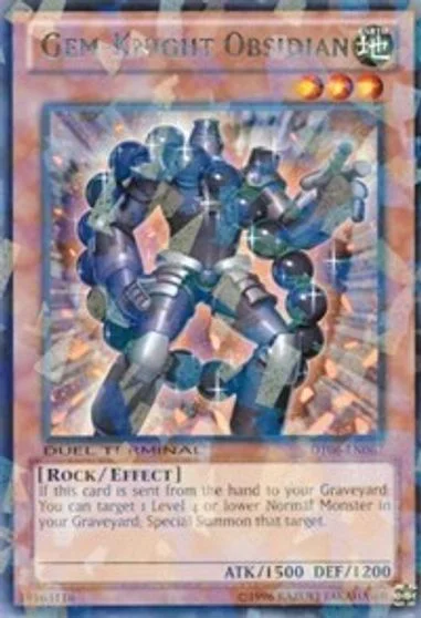 Gem-Knight Obsidian DT06-EN067