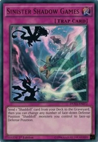 Sinister Shadow Games [1st Edition] DUEA-EN072