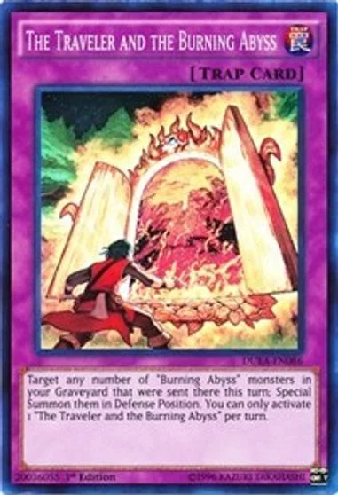 The Traveler and the Burning Abyss [1st Edition] DUEA-EN086