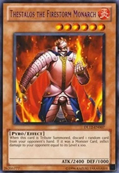 Thestalos the Firestorm Monarch DL12-EN007