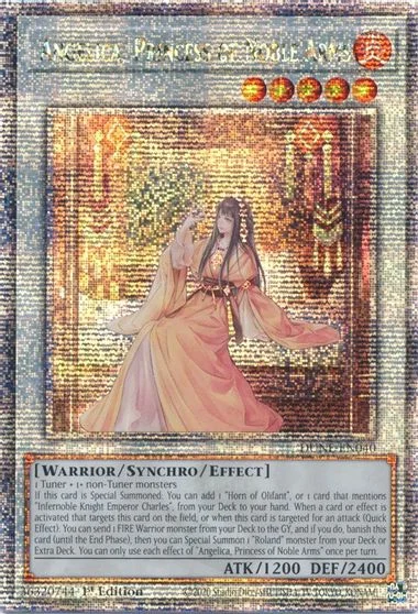 Angelica, Princess of Noble Arms [Quarter Century Secret Rare] DUNE-EN040