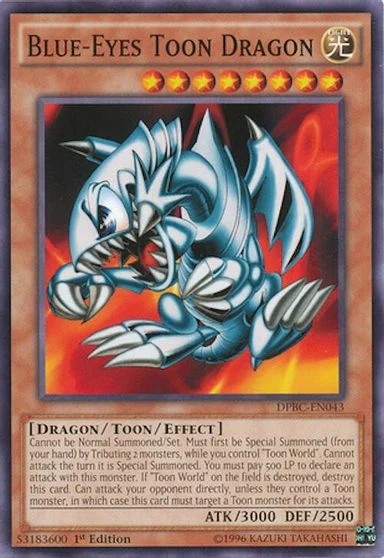 Blue-Eyes Toon Dragon [1st Edition] DPBC-EN043
