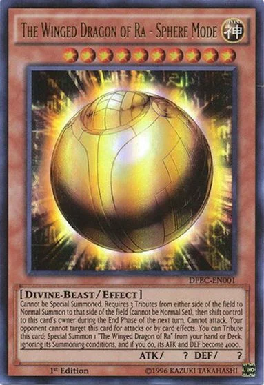 The Winged Dragon of Ra - Sphere Mode [1st Edition] DPBC-EN001
