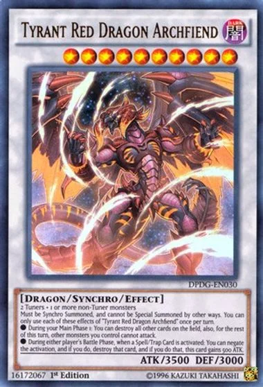 Tyrant Red Dragon Archfiend DPDG-EN030