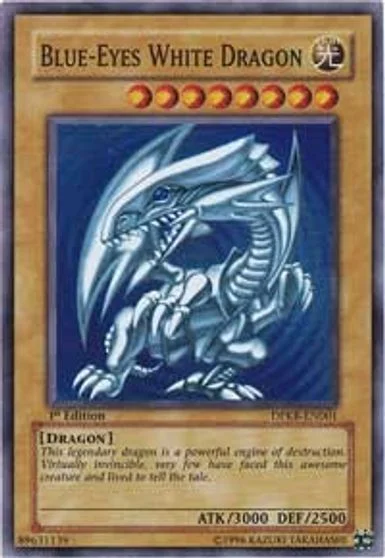 Blue-Eyes White Dragon [1st Edition] DPKB-EN001