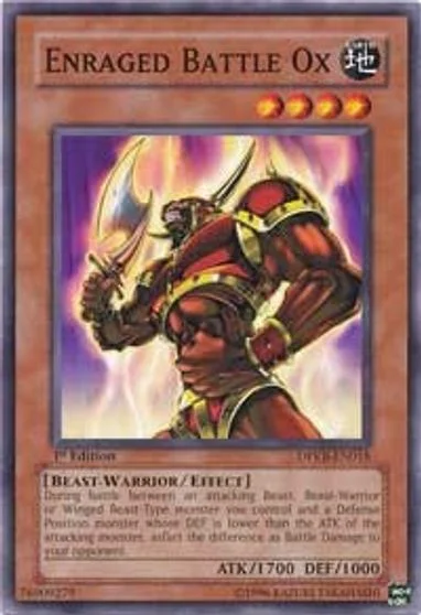 Enraged Battle Ox [1st Edition] DPKB-EN018