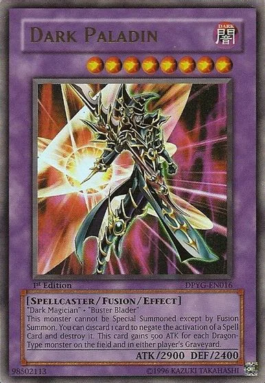 Dark Paladin [1st Edition] DPYG-EN016