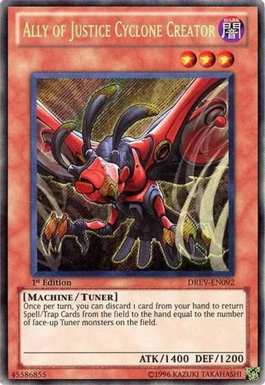 Ally of Justice Cyclone Creator [1st Edition] DREV-EN092