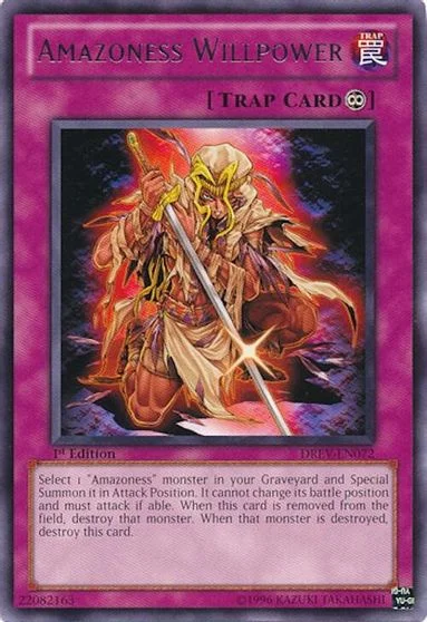 Amazoness Willpower [1st Edition] DREV-EN072
