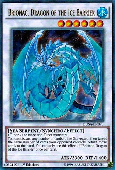 Brionac, Dragon of the Ice Barrier DUSA-EN073