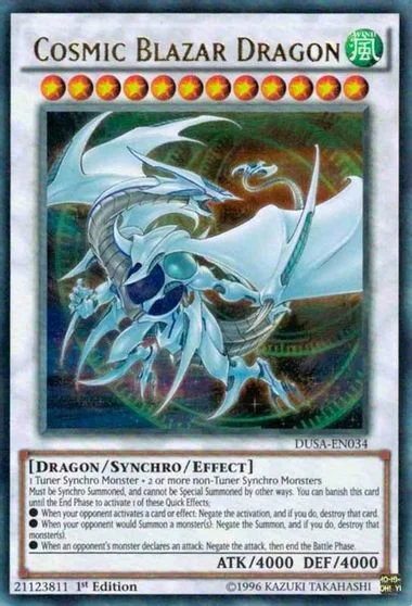 Cosmic Blazar Dragon DUSA-EN034