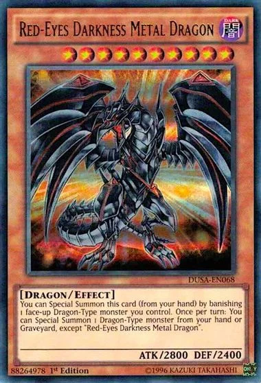 Red-Eyes Darkness Metal Dragon DUSA-EN068