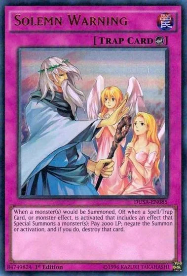 Solemn Warning DUSA-EN085