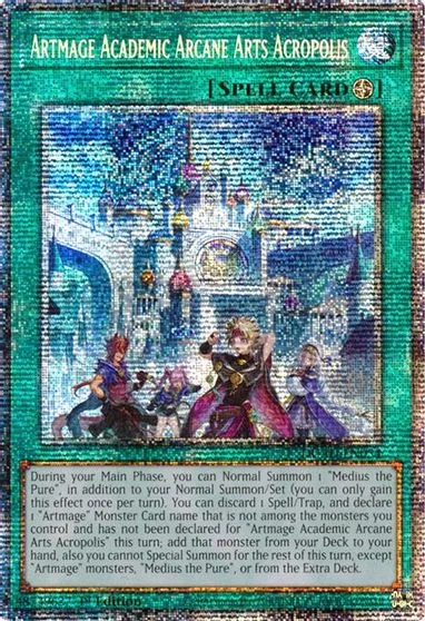 Artmage Academic Arcane Arts Acropolis [Starlight Rare] DUAD-EN054