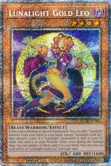 Lunalight Gold Leo [Starlight Rare] DUAD-EN005