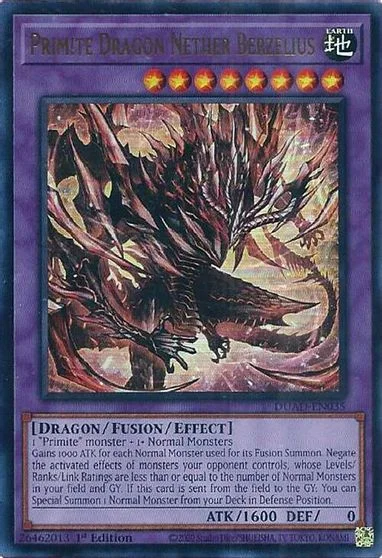 Primite Dragon Nether Berzelius DUAD-EN035