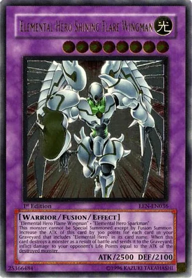 Elemental HERO Shining Flare Wingman EEN-EN036