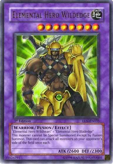 Elemental HERO Wildedge [1st Edition] EEN-EN035