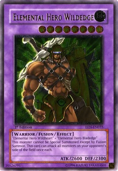 Elemental HERO Wildedge EEN-EN035