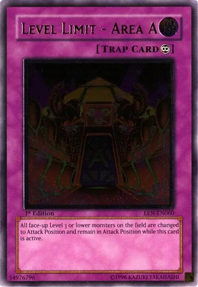 Level Limit - Area A [1st Edition] EEN-EN060