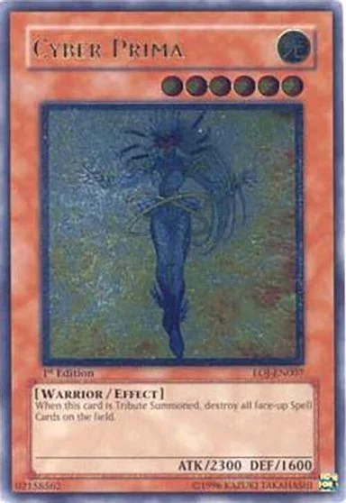 Cyber Prima [Ultimate Rare 1st Edition] EOJ-EN007
