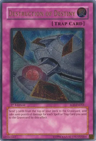 Destruction of Destiny [Ultimate Rare 1st Edition] EOJ-EN051