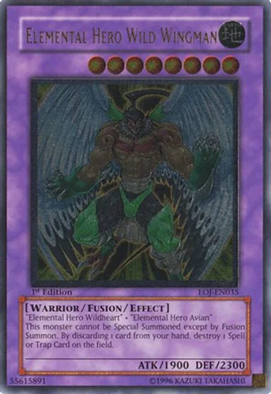 Elemental HERO Wild Wingman  [1st Edition] EOJ-EN035