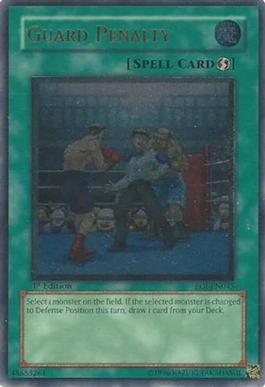 Guard Penalty [Ultimate Rare] EOJ-EN045