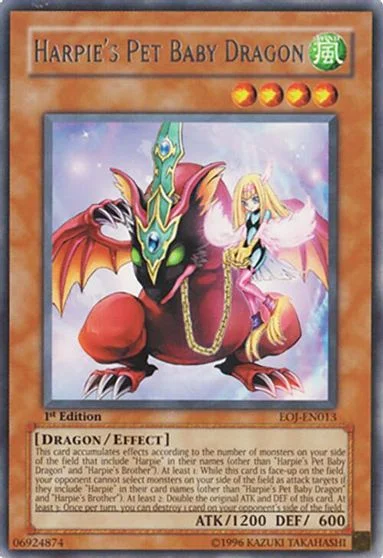 Harpie's Pet Baby Dragon [1st Edition] EOJ-EN013