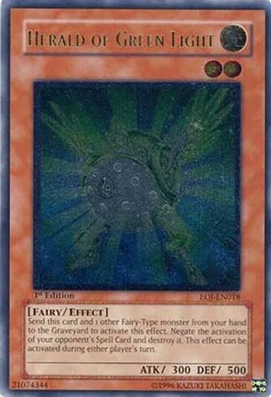 Herald of Green Light [Ultimate Rare 1st Edition] EOJ-EN018