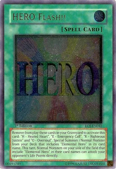 Hero Flash!!  [Ultimate Rare] EOJ-EN042