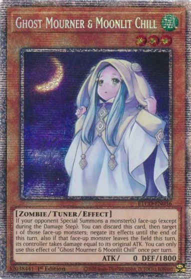 Ghost Mourner & Moonlit Chill [Starlight Rare 1st Edition] ETCO-EN036