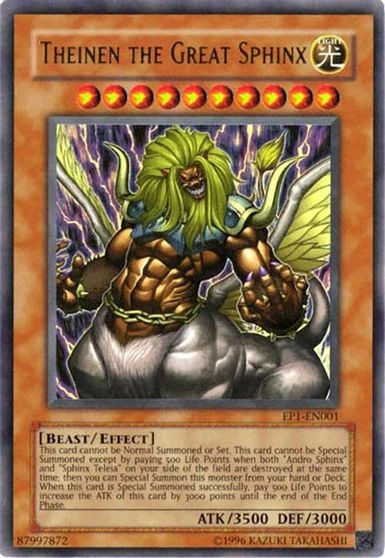 Theinen the Great Sphinx EP1-EN001