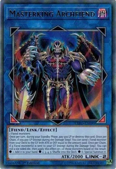 Masterking Archfiend [1st Edition] EXFO-EN090