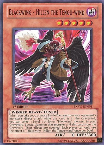 Blackwing - Hillen the Tengu-wind EXVC-EN008